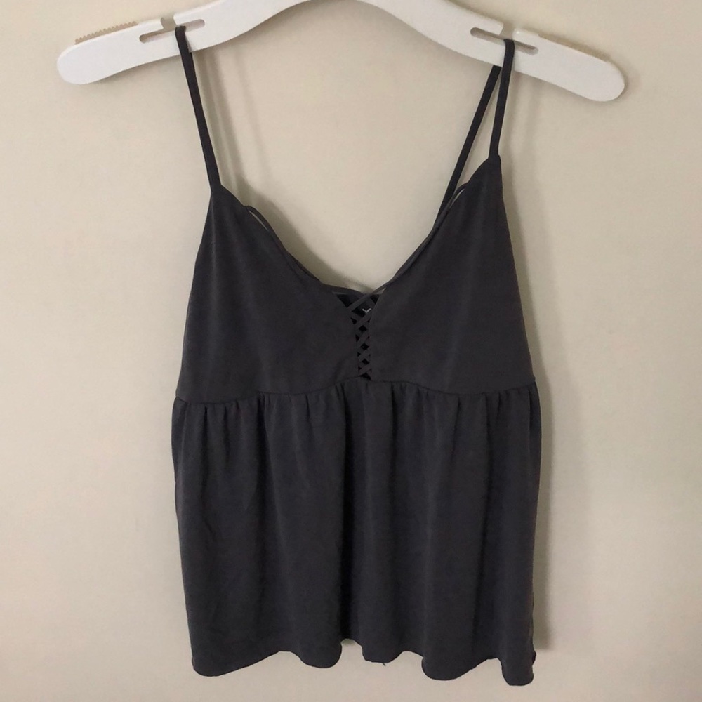 Peplum-ish style comfy tank like new